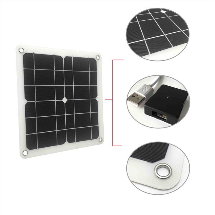 Quyosh paneli 5v USB mobil telefon haqi